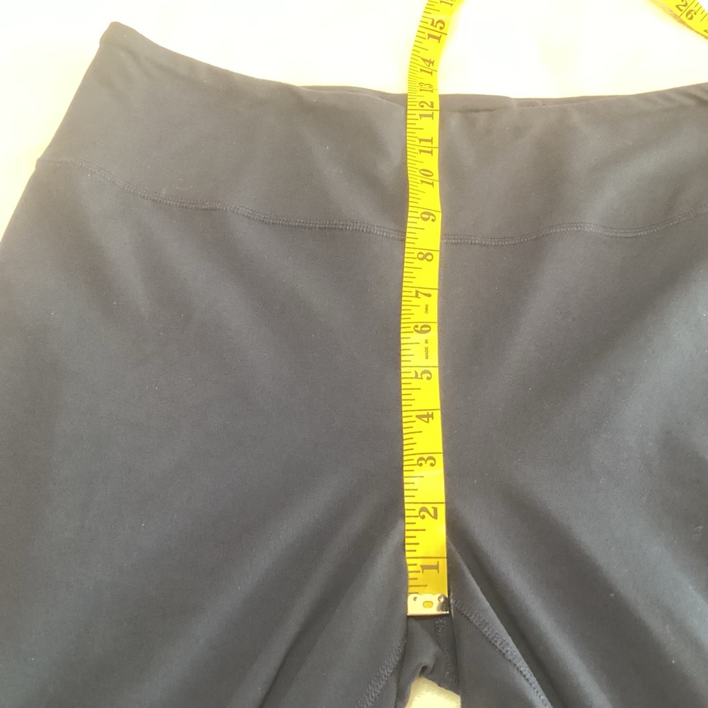 Lands' End Women's Active Pants Size XL/18 Blue Flare Leg Activewear VGUC - Picture 7 of 12
